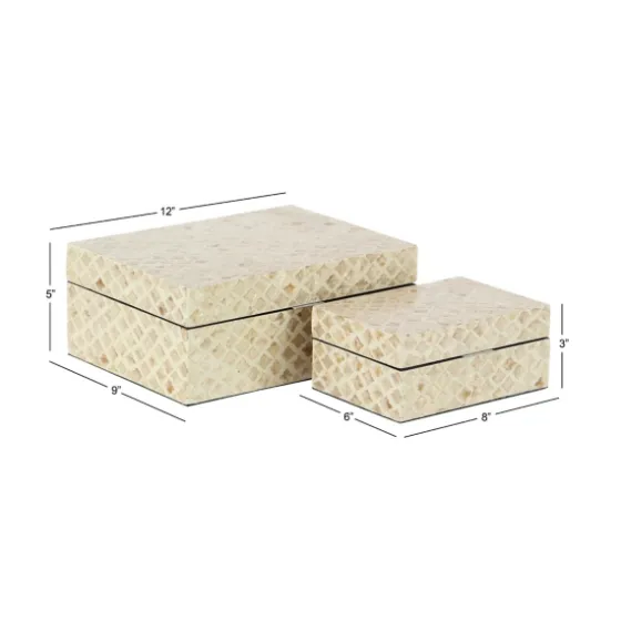 Mother Of Pearl 2-Pc. Box Set-Kirkland's Home Best