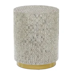 Mother Of Pearl Sells Wood Base Accent Table-Kirkland's Home Cheap