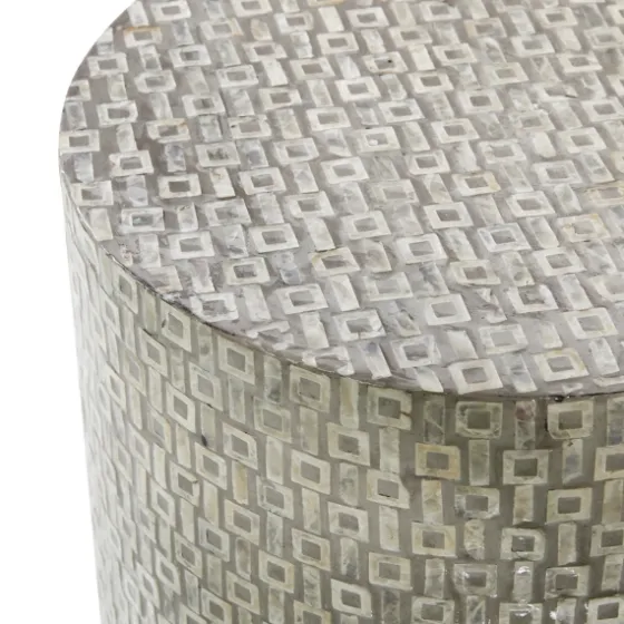 Mother Of Pearl Sells Wood Base Accent Table-Kirkland's Home Cheap