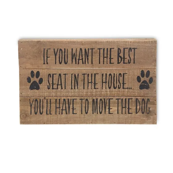 Move The Dog Wall Sign-Kirkland's Home Clearance
