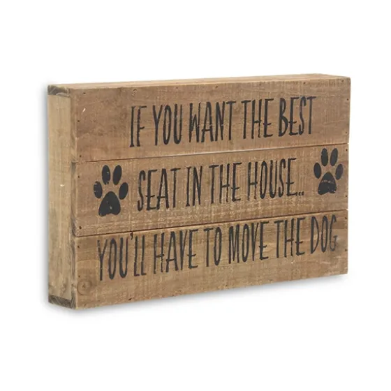 Move The Dog Wall Sign-Kirkland's Home Clearance