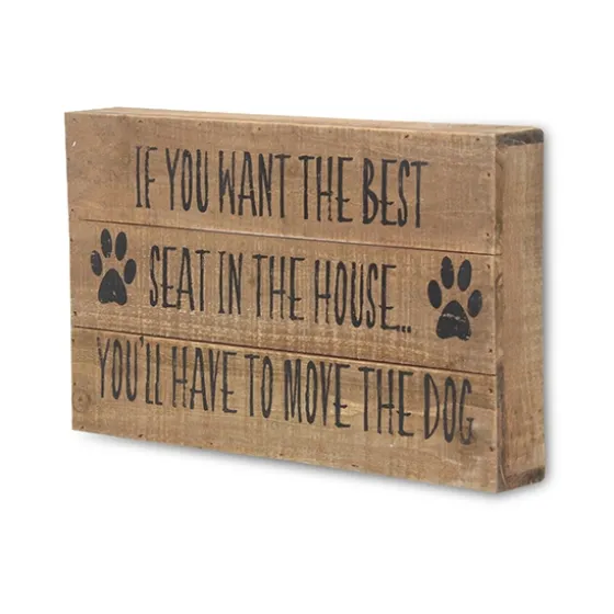 Move The Dog Wall Sign-Kirkland's Home Clearance