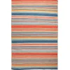 Multi Dhurri Stripe Indoor/Outdoor Area Rug, 5X7-Kirkland's Home Discount