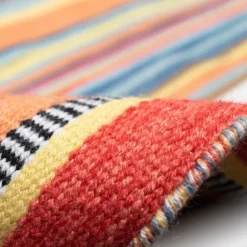 Multi Dhurri Stripe Indoor/Outdoor Area Rug, 5X7-Kirkland's Home Discount