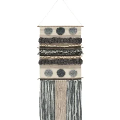 Multicolor Abstract Pom Pom Woven Wall Hanging-Kirkland's Home Best Sale