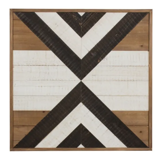 Multicolor Baralt Shiplap Wood Wall Plaque-Kirkland's Home Online