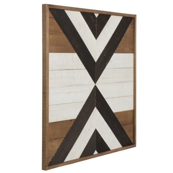 Multicolor Baralt Shiplap Wood Wall Plaque-Kirkland's Home Online