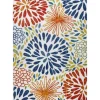 Multicolor Burst Indoor/Outdoor Area Rug, 5X8-Kirkland's Home Sale