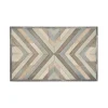 Multicolor Criss Cross Chevron Wood Wall Plaque-Kirkland's Home Cheap