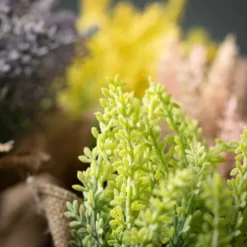 Multicolor Lavender Burlap Arrangements, Set Of 4-Kirkland's Home Clearance