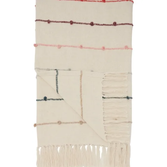 Multicolor Loop Striped Throw-Kirkland's Home Best Sale