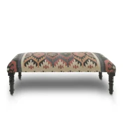 Multicolor Southwestern Geometric Bench-Kirkland's Home Outlet