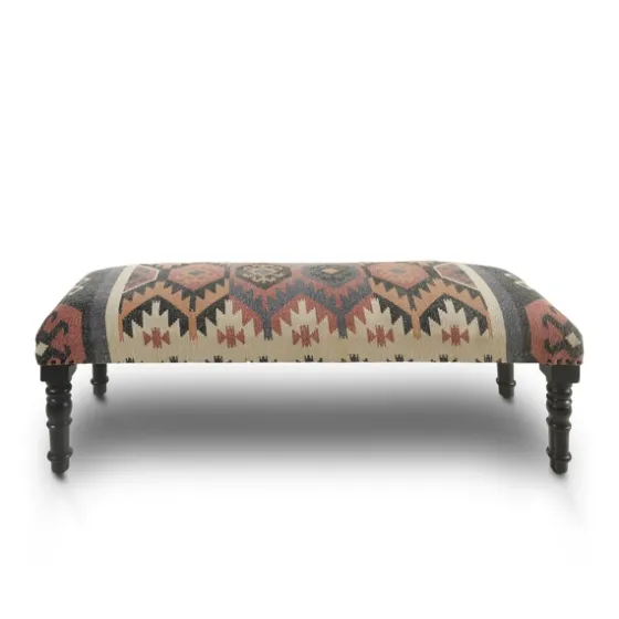 Multicolor Southwestern Geometric Bench-Kirkland's Home Outlet