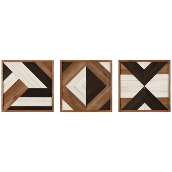 Multicolor Wood Ballez Wall Plaques, Set Of 3-Kirkland's Home Fashion