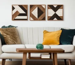 Multicolor Wood Ballez Wall Plaques, Set Of 3-Kirkland's Home Fashion