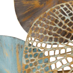 Multicolored Metal Circles Wall Plaques, Set Of 2-Kirkland's Home Flash Sale