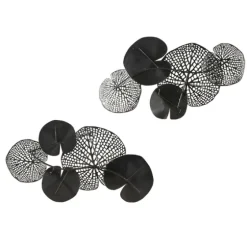Multicolored Metal Circles Wall Plaques, Set Of 2-Kirkland's Home Flash Sale