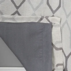 Mushroom Interlock Single Curtain Panel, 84 In.-Kirkland's Home Shop