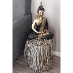 Mussel Shell Hexagonal Accent Table-Kirkland's Home Cheap