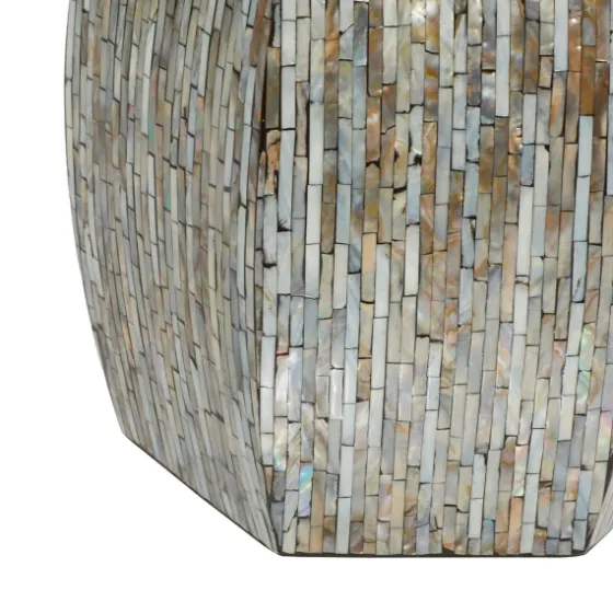 Mussel Shell Hexagonal Accent Table-Kirkland's Home Cheap