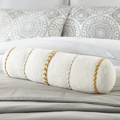 Mustard Braided Twist Lumbar Throw Pillow-Kirkland's Home Best Sale
