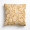 Mustard Stitched Blossoms Pillow-Kirkland's Home Flash Sale
