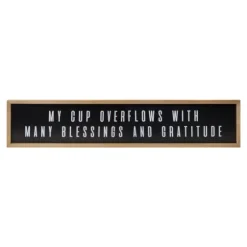 My Cup Overflows Wall Plaque-Kirkland's Home Clearance