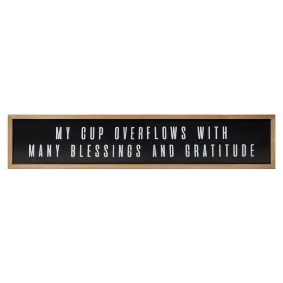My Cup Overflows Wall Plaque-Kirkland's Home Clearance
