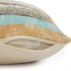 Myrtle Tufted Stripes Lumbar Pillow-Kirkland's Home Outlet