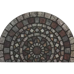 Mythos Stone Mosaic Slice Doormat-Kirkland's Home Clearance