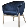 Nadia Navy Velvet Club Chair-Kirkland's Home Cheap