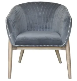 Nadia Velvet Club Chair-Kirkland's Home Online