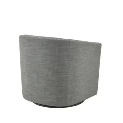 Nailhead Swivelling Barrel Accent Chair-Kirkland's Home Sale