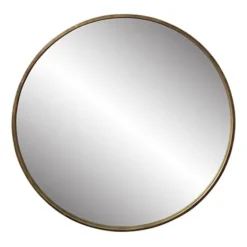 Napa Golden Round Frame Mirror-Kirkland's Home New