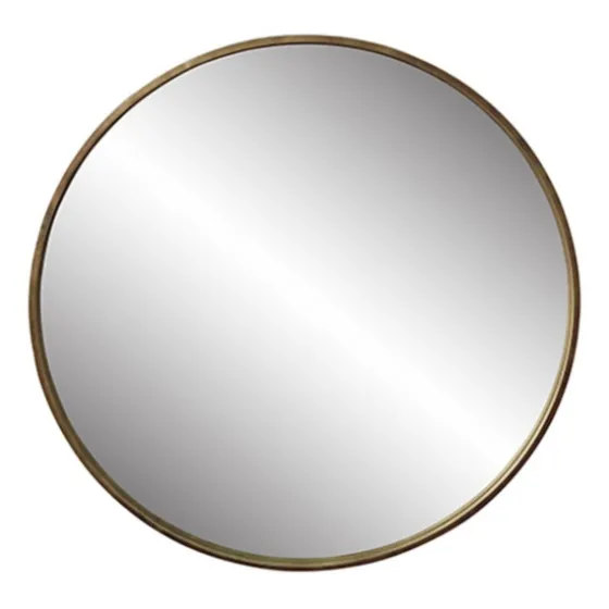 Napa Golden Round Frame Mirror-Kirkland's Home New