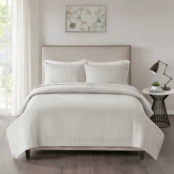 Nash 3-Pc. Reversible King Coverlet Set-Kirkland's Home Shop