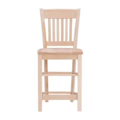 Natie Unfinished Counter Stools, Set Of 2-Kirkland's Home Outlet