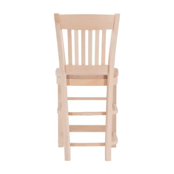 Natie Unfinished Counter Stools, Set Of 2-Kirkland's Home Outlet