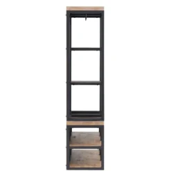 Natural Acacia Wood And Metal Hall Tree With Bench-Kirkland's Home Flash Sale