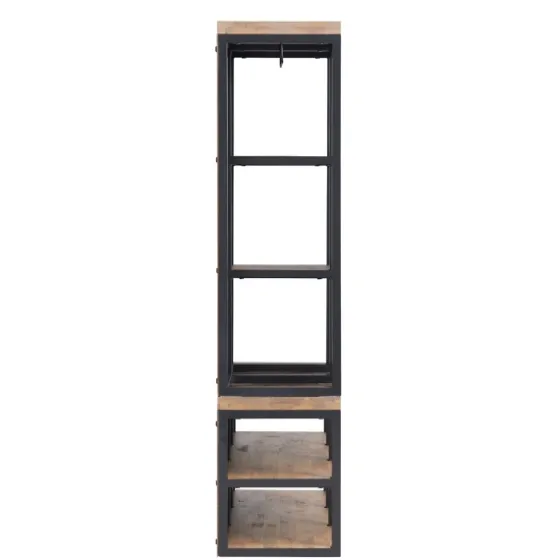 Natural Acacia Wood And Metal Hall Tree With Bench-Kirkland's Home Flash Sale
