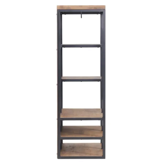 Natural Acacia Wood And Metal 5-Shelf Hall Tree-Kirkland's Home Best Sale