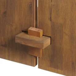 Natural Acacia Wood Farmhouse Console-Kirkland's Home Best