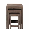 Natural Acacia Wood Nesting 3-Pc. Accent Table Set-Kirkland's Home New