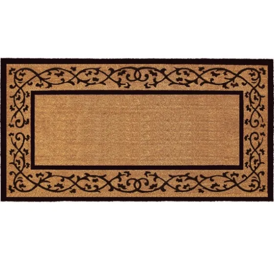 Natural And Black Abby Doormat, 48X24 In.-Kirkland's Home Best