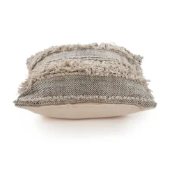Natural And Black Cozy Fringe Pillow-Kirkland's Home Best Sale