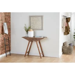 Natural And Black Seagrass Diamond Weave Basket-Kirkland's Home New