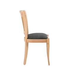 Natural And Gray Linen Dining Chairs, Set Of 2-Kirkland's Home Clearance