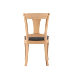 Natural And Gray Linen Dining Chairs, Set Of 2-Kirkland's Home Clearance