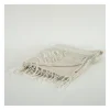 Natural And White Colorblock Chevron Throw-Kirkland's Home Best Sale