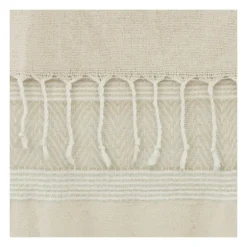 Natural And White Colorblock Chevron Throw-Kirkland's Home Best Sale